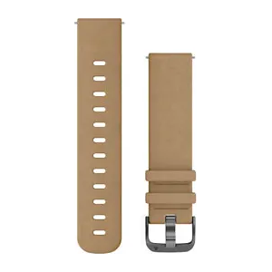 Garmin Vivomove Tan Leather 20mm Band OneSize, Nocolour