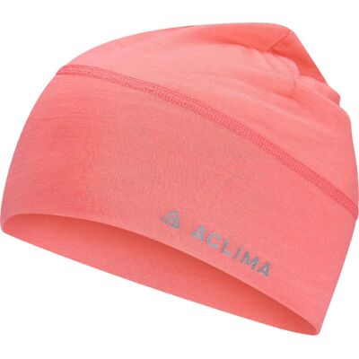 Aclima LightWool 140 Beanie Sun Kissed Coral OneSize Aclima LightWool 140 Beanie Sun Kissed Coral OneSize