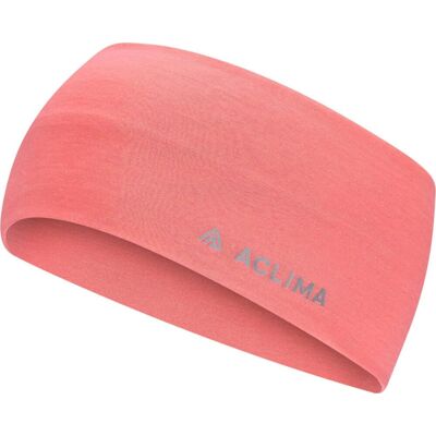 Aclima LightWool Headband Sun Kissed Coral L Aclima LightWool Headband Sun Kissed Coral L