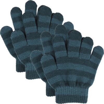 Lindberg Kids' Fjugesta Glove 2-Pack Petroleum 15CM/5-8Y Lindberg Kids' Fjugesta Glove 2-Pack Petroleum 15CM/5-8Y