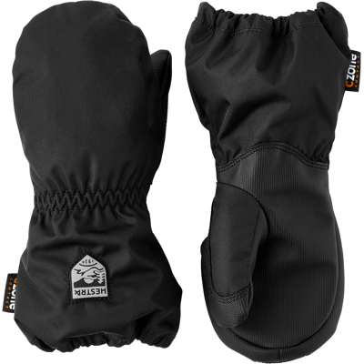 Hestra Kids Czone Contact Shell - Mitt Black 1 Hestra Kids Czone Contact Shell - Mitt Black 1