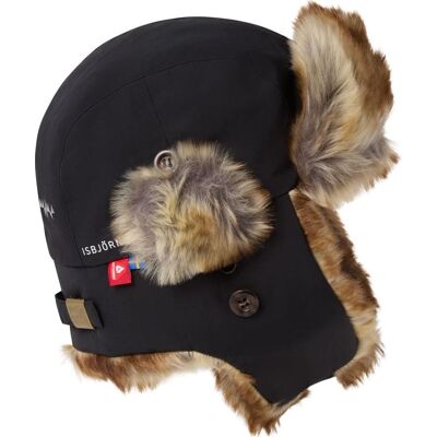 Isbjörn of Sweden Kids' Squirell Winter Cap Black 44/46 cm Isbjörn of Sweden Kids' Squirell Winter Cap Black 44/46 cm