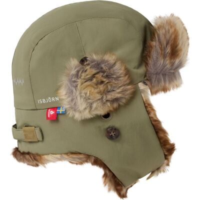 Isbjörn of Sweden Kids' Squirell Winter Cap Moss 52/54 cm Isbjörn of Sweden Kids' Squirell Winter Cap Moss 52/54 cm