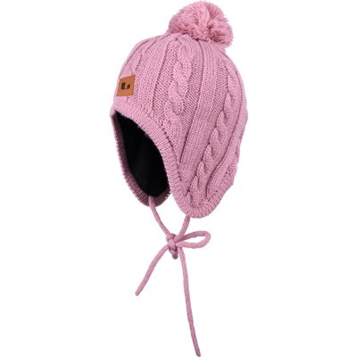 Lindberg Kids' Lowi Hat Dusty Mauve 1/44-48cm Lindberg Kids' Lowi Hat Dusty Mauve 1/44-48cm