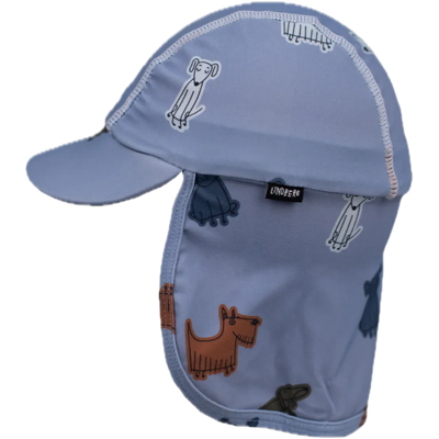 Lindberg Kids' Rainbow Sun Cap Blue/light Blue 50-54 Lindberg Kids' Rainbow Sun Cap Blue/light Blue 50-54