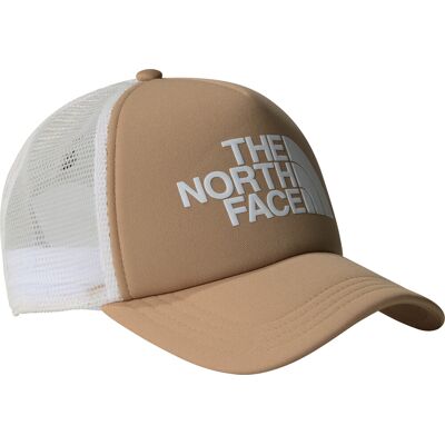 The North Face TNF Logo Trucker Cap Khaki Stone/TNF White OneSize The North Face TNF Logo Trucker Cap Khaki Stone/TNF White OneSize