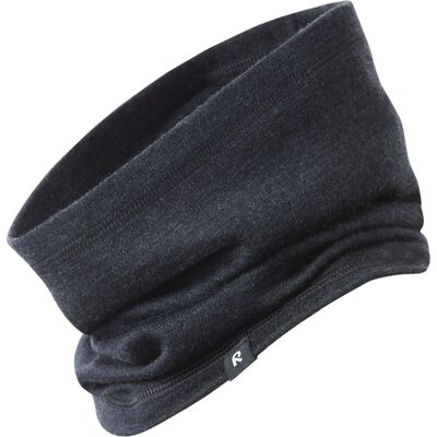 Reima Kids' Tube Scarf Aarni Black Melange 52 Reima Kids' Tube Scarf Aarni Black Melange 52