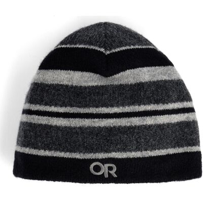 Outdoor Research Men's Spitsbergen Beanie Black/storm L/XL Outdoor Research Men's Spitsbergen Beanie Black/storm L/XL