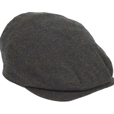 Barbour Men's Barlow Flat Cap Olive L Barbour Men's Barlow Flat Cap Olive L