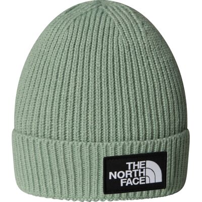The North Face Kids' TNF Logo Box Cuffed Beanie Slate Moss OneSize The North Face Kids' TNF Logo Box Cuffed Beanie Slate Moss OneSize
