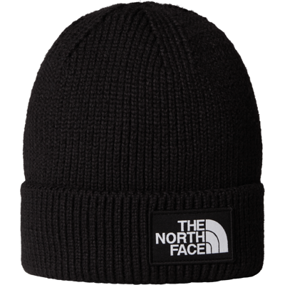 The North Face TNF Logo Box Cuffed Beanie TNF Black One Size The North Face TNF Logo Box Cuffed Beanie TNF Black One Size