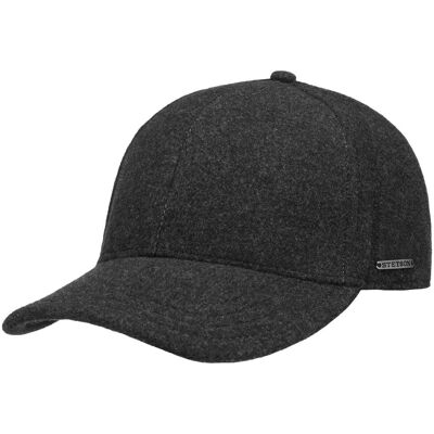 Stetson Men's Vaby Baseball Cap Grey 57/M Stetson Men's Vaby Baseball Cap Grey 57/M