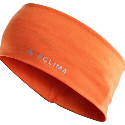 Aclima LightWool Headband Orange Tiger L Aclima LightWool Headband Orange Tiger L