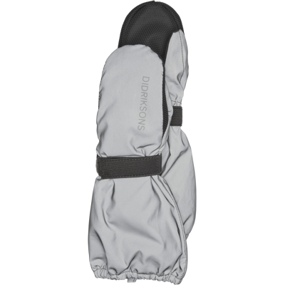 Didriksons Kids' Biggles Reflective Mittens Silver 2-4Y Didriksons Kids' Biggles Reflective Mittens Silver 2-4Y