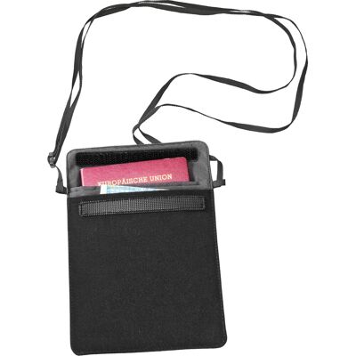Cocoon Secret Passport Wallet Silk Black OneSize Cocoon Secret Passport Wallet Silk Black OneSize