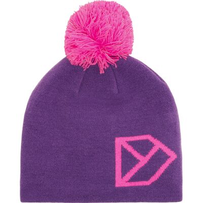 Didriksons Kids' Dropi Beanie 2 Royal Purple 2-4 Years Didriksons Kids' Dropi Beanie 2 Royal Purple 2-4 Years