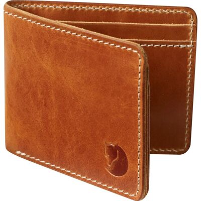 Fjällräven Övik Wallet Leather Cognac OneSize Fjällräven Övik Wallet Leather Cognac OneSize