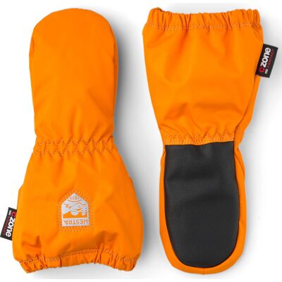 Hestra Kids' CZone Contact Shell - Mitt Orange 3 Hestra Kids' CZone Contact Shell - Mitt Orange 3