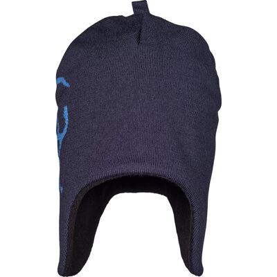 Isbjörn of Sweden Kids' Eaglet Knitted Cap Navy 44/46cm Isbjörn of Sweden Kids' Eaglet Knitted Cap Navy 44/46cm