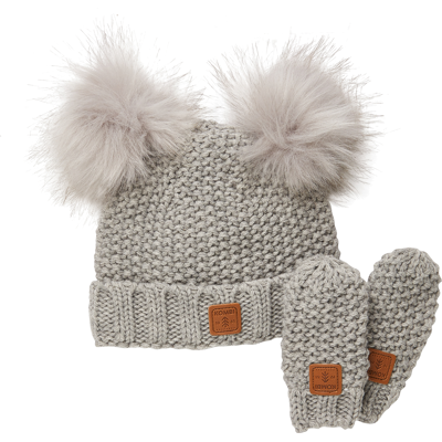 Kombi Kids' Adorable Set Infant Light Heat Grey 3-9 m Kombi Kids' Adorable Set Infant Light Heat Grey 3-9 m