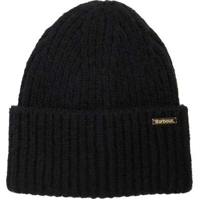 Barbour Meryl Beanie Hat Black OneSize Barbour Meryl Beanie Hat Black OneSize