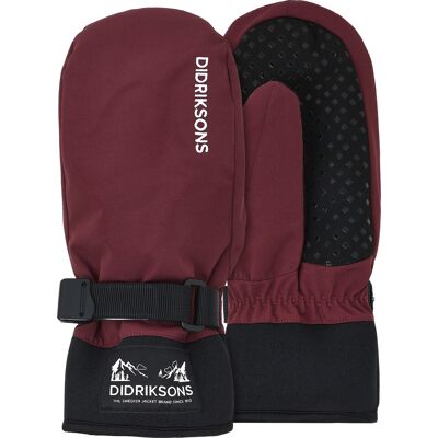 Didriksons Kids' Lovas Mitten Anemon Red 7 Didriksons Kids' Lovas Mitten Anemon Red 7