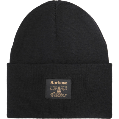 Barbour Unisex Harton Beanie Black One Size Barbour Unisex Harton Beanie Black One Size