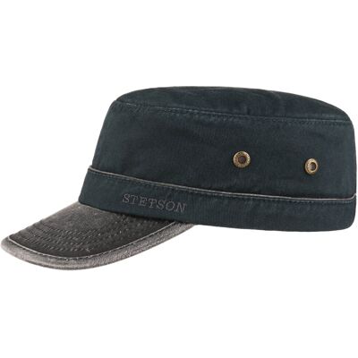 Stetson Army Cap Cotton Navy 59/L Stetson Army Cap Cotton Navy 59/L