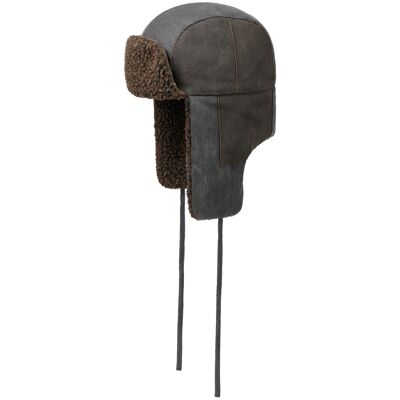 Stetson Bomper Cap Co/Pes Brown S Stetson Bomper Cap Co/Pes Brown S