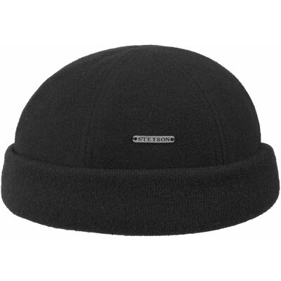 Stetson Docker Wool/Cashmere Black XL Stetson Docker Wool/Cashmere Black XL