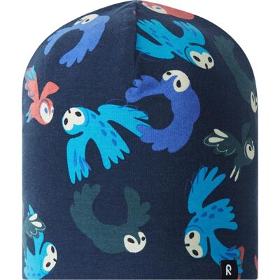 Reima Kids' Knitted Beanie Tanssi Navy 52/54 Reima Kids' Knitted Beanie Tanssi Navy 52/54