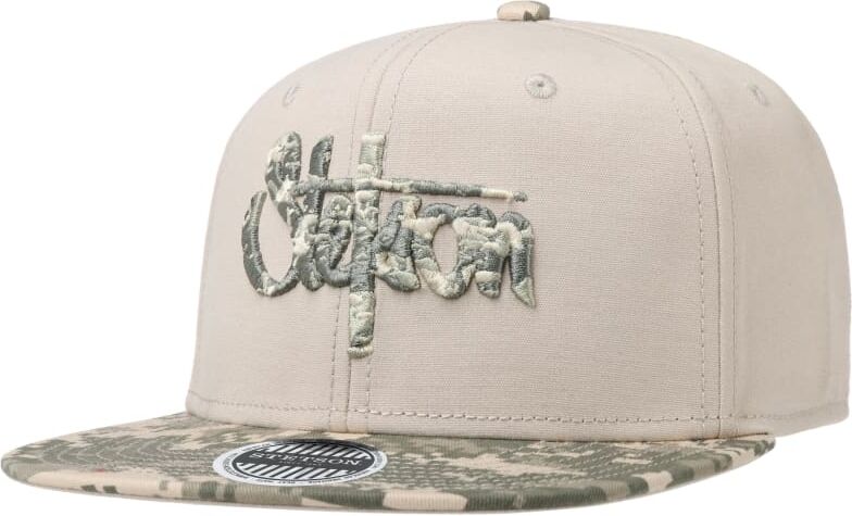 Stetson Baseball Cap Camo Cotton Beige