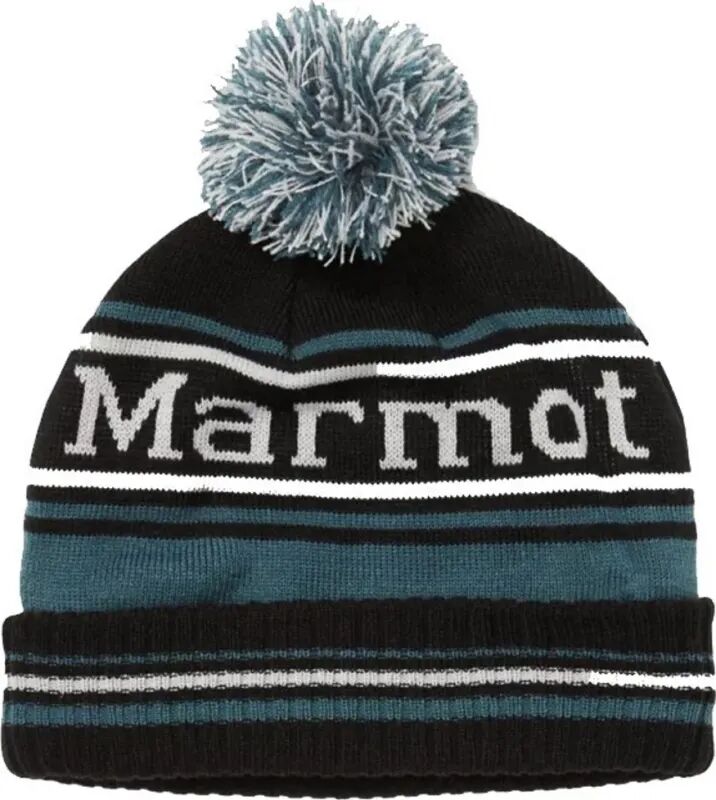 Marmot Retro Pom Hat Blå