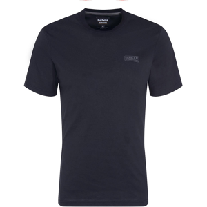 Barbour Men's  International Small Logo Tee Black/Pewter M, Black/Pewter