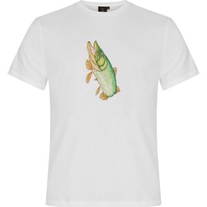 Nordic Hawk Men's Pike Tee White M, White