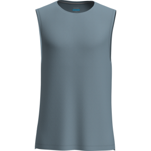 Icebreaker Men's Merino Blend 125 Cool-Lite™ Sphere Tank Flint Blue M Icebreaker Men's Merino Blend 125 Cool-Lite™ Sphere Tank Flint Blue M