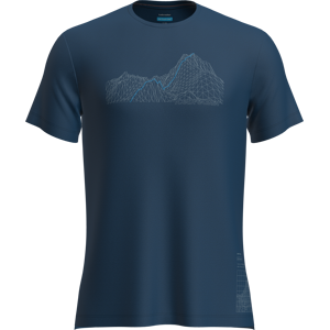 Icebreaker Men's Merino Blend 125 Cool-Lite™ Sphere Ss Tee Beta Atlantis M Icebreaker Men's Merino Blend 125 Cool-Lite™ Sphere Ss Tee Beta Atlantis M