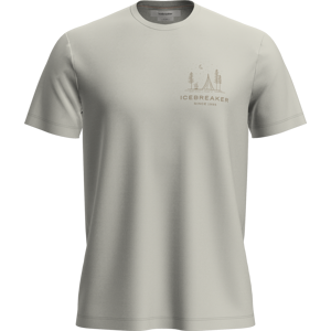Icebreaker Men's Merino 150 Tech Lite Peaceful Pass T-shirt Ecru Hthr XXL Icebreaker Men's Merino 150 Tech Lite Peaceful Pass T-shirt Ecru Hthr XXL