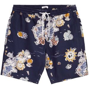 Knowledge Cotton Apparel Men's Boardwalk Shorts With Elastic Waist Night Sky S Knowledge Cotton Apparel Men's Boardwalk Shorts With Elastic Waist Night Sky S