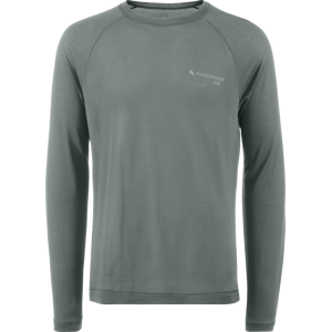 Klättermusen Men's Groa Longsleeve Tee Teal Grey M Klättermusen Men's Groa Longsleeve Tee Teal Grey M