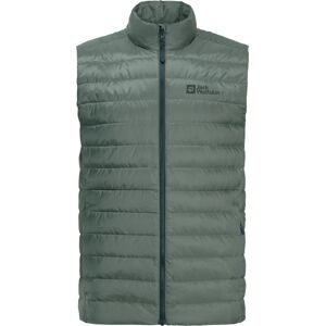 Jack Wolfskin Men's Pilvi Down Vest Hedge Green XXL Jack Wolfskin Men's Pilvi Down Vest Hedge Green XXL