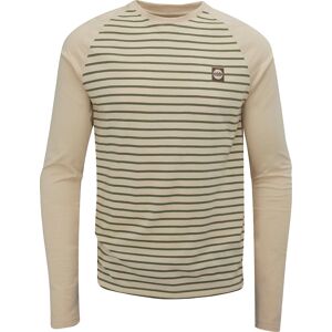 Moon Climbing Striped Ls Pale Sand/herb S Moon Climbing Striped Ls Pale Sand/herb S