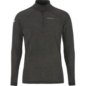 Craft Men's ADV SubZ Wool LS Tee 3 Black-Melange M Craft Men's ADV SubZ Wool LS Tee 3 Black-Melange M