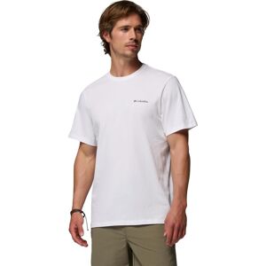 Columbia Men's CSC Logo Organic Cotton T-Shirt White, Boxy Brand M Columbia Men's CSC Logo Organic Cotton T-Shirt White, Boxy Brand M