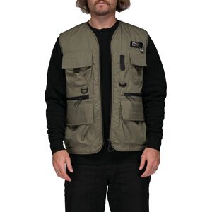 Salty Crew Men's Stream Tech Vest Olive XL Salty Crew Men's Stream Tech Vest Olive XL