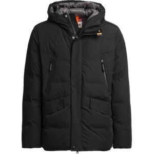 Parajumpers Men's Kazu Hooded Jacket Black XL Parajumpers Men's Kazu Hooded Jacket Black XL