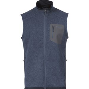 Bergans Men's Kamphaug Knitted Vest Granite Blue XL Bergans Men's Kamphaug Knitted Vest Granite Blue XL