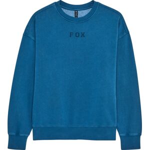 Fox Men's Wordmark Oversized Fleece Crew Twilight M Fox Men's Wordmark Oversized Fleece Crew Twilight M