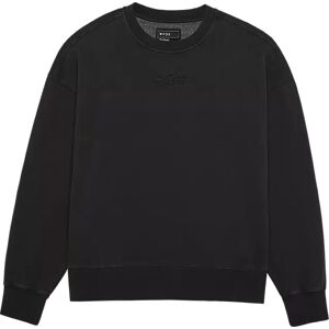 Fox Men's Wordmark Oversized Fleece Crew Black M Fox Men's Wordmark Oversized Fleece Crew Black M