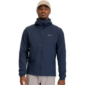 Bergans Men's Holo Insulated Hood Jacket Navy Blue M Bergans Men's Holo Insulated Hood Jacket Navy Blue M